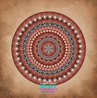 Backdrop - Aboriginal Indigenous Mandala