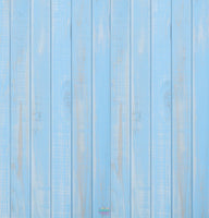 Backdrop - Baby Blue Wooden Planks