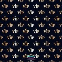 Backdrop - Black Gold VIP Party Backdrop