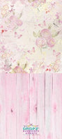 Backdrop - Butterfly Rose Wall & Floor