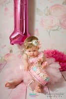 Backdrop - Butterfly Rose Wall & Floor