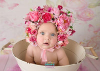 Backdrop - Butterfly Rose Wall & Floor