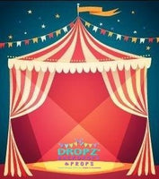 Backdrop - Circus Tent