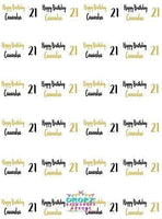 Backdrop - Custom Birthday Backdrop