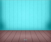 Backdrop - Custom Made In Your Color Choice - Wooden Panel Wall & Floor