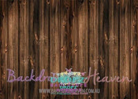 Backdrop - Dark Wooden Essential