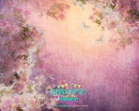 Backdrop - Delicate Floral Painted Portrait