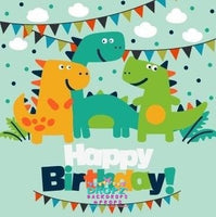 Backdrop - Dinosaur Party
