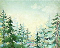 Backdrop - Painted Forrest
