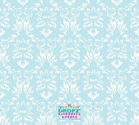 Backdrop - Pastel Blue Damask
