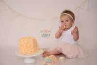 Backdrop - Plain Ivory Solid Color