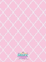 Backdrop - Quarterfoil Lattice - Choose A Color
