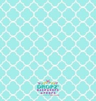 Backdrop - Quarterfoil Lattice - Choose A Color