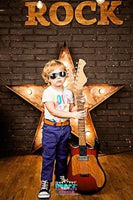 Backdrop - Rad Rock Star