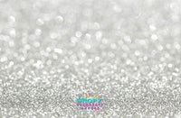 Backdrop - Silver Glitter