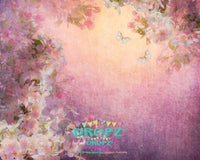 Backdrop - Soft Floral Painted Portrait