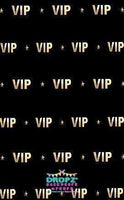 Backdrop - VIP Party Vinyl Backdrop