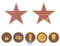 Backdrop - Walk Of Fame Star Hollywood Backdrop