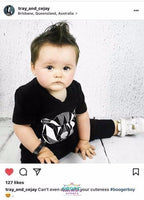 Backdrop - White Wood & Concrete Combo