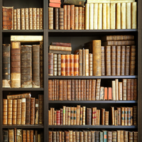 Antique Books on a shelf