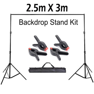 Backdrop Stand Kit 2.5m X 3m