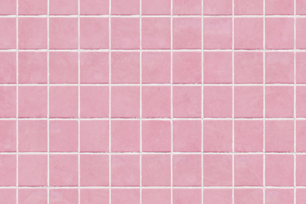 Bubblegum Pink Tile Backdrop