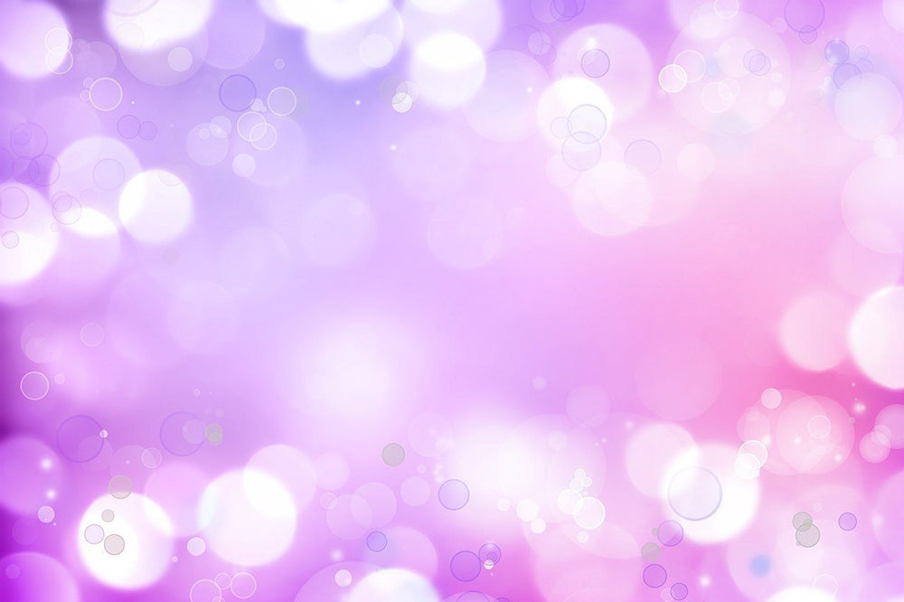 Purple Bokeh Bubbles