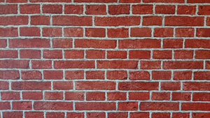 Red Brick Wall Backdrop