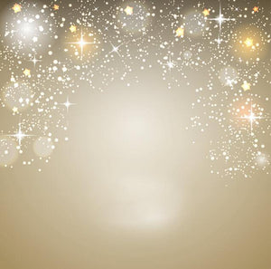 Sparkly Stars Christmas Photography Background