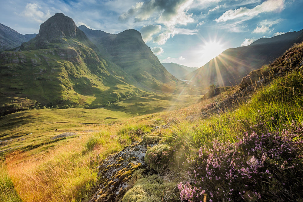 Mountains of Glencoe Highlands