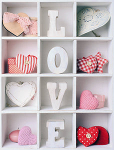 Backdrop - A Box Full Of Love Hearts