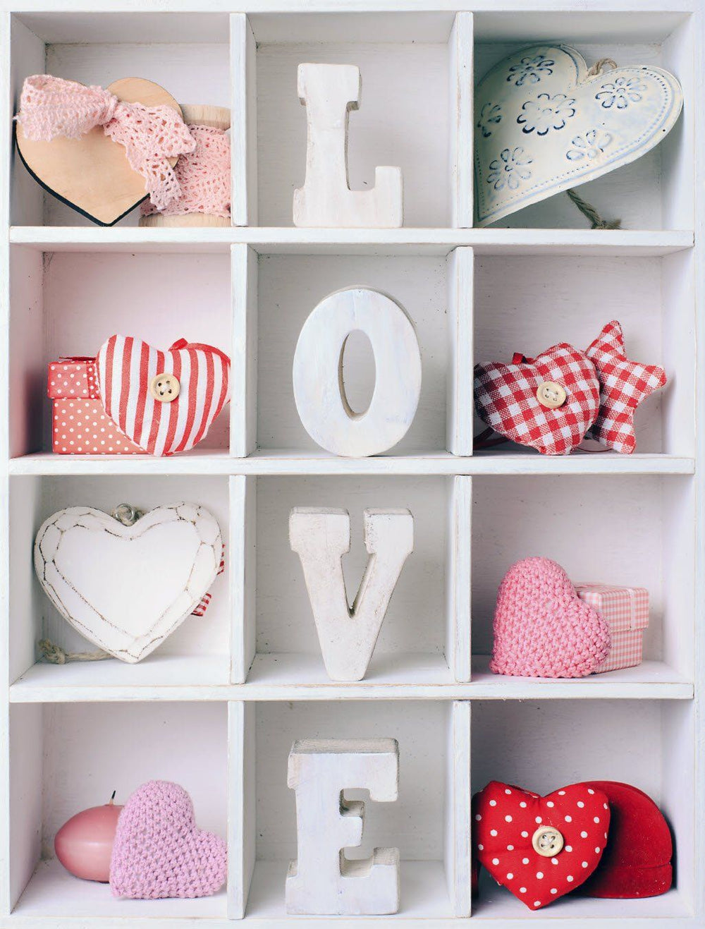 Backdrop - A Box Full Of Love Hearts