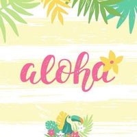 Backdrop - Aloha Hawaiian Party