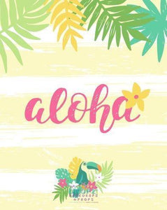 Backdrop - Aloha Hawaiian Party
