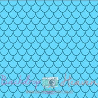 Backdrop - Aqua Fish Scales