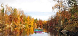 Backdrop - Autumn Lake