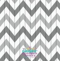 Backdrop - Aztec Grey Chevron
