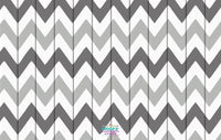 Backdrop - Aztec Grey Chevron
