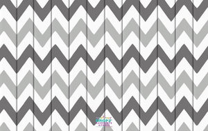 Backdrop - Aztec Grey Chevron