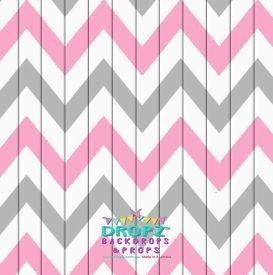 Backdrop - Aztec Pink Chevron