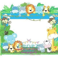 Backdrop - Baby Animal Frame