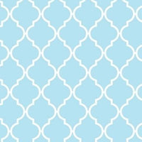 Backdrop - Baby Blue Quarterfoil Lattice