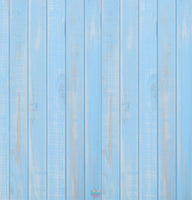 Backdrop - Baby Blue Wooden Planks
