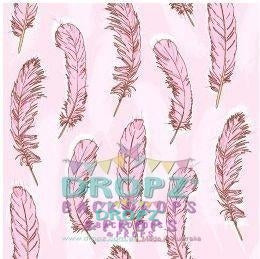 Backdrop - Baby Feathers