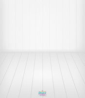 Backdrop - Basic Clean White Wooden Combo
