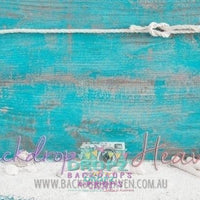 Backdrop - Beach Sand & Rope