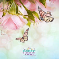 Backdrop - Beautiful Butterflies