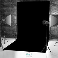 Backdrop - Black Vinyl Photography Backdrop