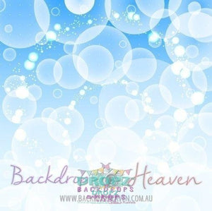 Backdrop - Blue Bubbles