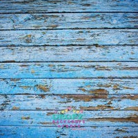 Backdrop - Blue Peeling Paint